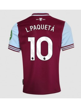 West Ham United Lucas Paqueta #10 Domaci Dres 2024-25 Kratak Rukavima